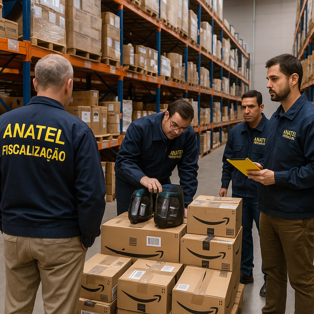 ANATEL FISCALIZA MERCADO LIVRE, SHOPEE E AMAZON